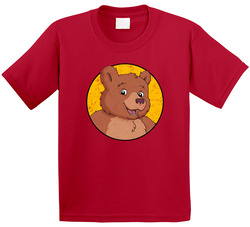 Little Bear Tv Show Retro Cartoon Toddler Youth Kids T Shirt