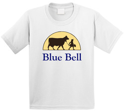 Blue Bell Creamery Ice Cream Logo Toddler Youth Kids T Shirt Blue Bell Creamery Ice Cream Logo Toddler Youth Kids T Shirt