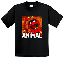 The Muppets Animal The Drummer Toddler Youth Kids T Shirt