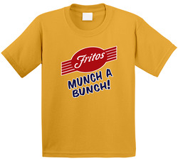 Munch A Bunch Fritos Most Memorable Ad Slogan Toddler Youth Kids T Shirt Munch A Bunch Fritos Most Memorable Ad Slogan Toddler Youth Kids T Shirt