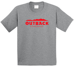 Outback Steakhouse Restaurant Toddler Youth Kids T Shirt