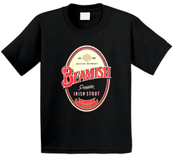 Beamish Genuine Irish Stout Brewery Master Brewers Brand Logo Toddler Youth Kids T Shirt