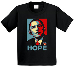 Barrack Obama Hope Toddler Youth Kids T Shirt
