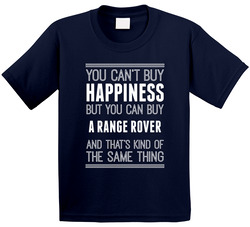 Buy A Range Rover Happiness Car Lover Toddler Youth Kids T Shirt