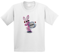 Energizer Bunny Battery Icon Mascot Logo Fan Toddler Youth Kids T Shirt