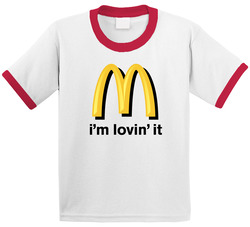Mcdonalds Logo Toddler Youth Kids T Shirt