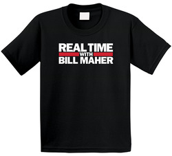 Real Time With Bill Maher Tv Show Logo Fan Toddler Youth Kids T Shirt