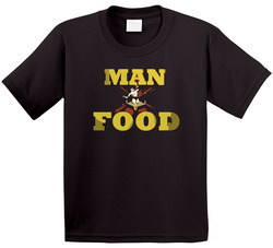 Man Vs Food Tv Show Toddler Youth Kids T Shirt