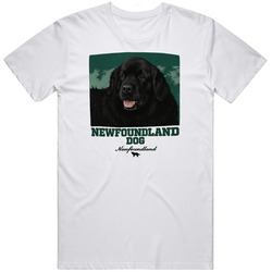 Newfoundland Dog Retro Vintage T Shirt