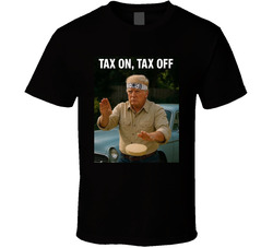 Tax On Tax Off Trump Karate Kid Mashup Parody T Shirt
