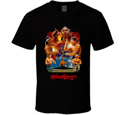 Bloodsport 80s Marial Arts Movie Fan T Shirt