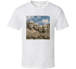 Mount Rushmore White Rappers Fan T Shirt