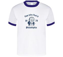 Vintage Pope John Paul Ii 1979 Philadelphia  T Shirt