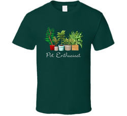 Pot Enthusiast Gardener Funny T Shirt