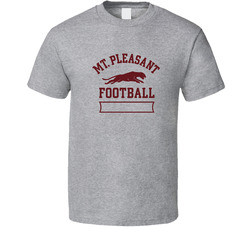 Mt. Pleasant Football Vintage Champion T Shirt