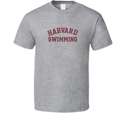 Harvard Swimming Vintage T Shirt