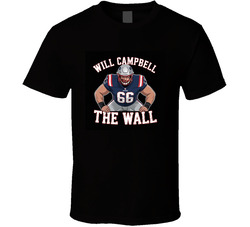 Will-campbell-new-england-offensive-tack T Shirt