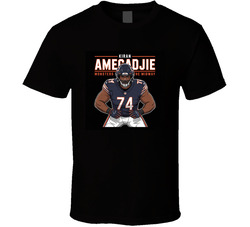 Kiran-amegadjie-chicago-offensive-tackle T Shirt
