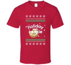 Tim Horton's Holiday Smile Cookie T Shirt Tim Horton's Holiday Smile Cookie T Shirt