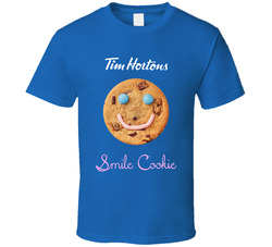 Tim Horton's Smile Cookie Cool T Shirt Tim Horton's Smile Cookie Cool T Shirt