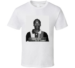 Snoop Dogg Iz It A Crime Mugshot T Shirt