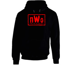Nwo New World Order Professional Wrestling Stable Fan Hoodie