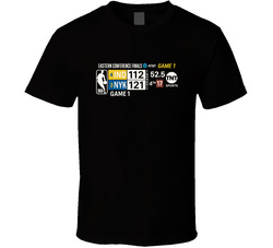 Pacers Comeback 121 112 Scorebord Choke Tyrese T Shirt