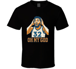 Kat Oh My God Anthony Towns T Shirt