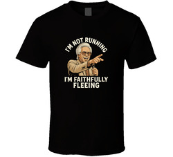 Uncle Baby Billy Not Running Faithfully Fleeing T Shirt