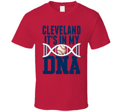 It's In My Dna Cleveland Baseball Fan T Shirt