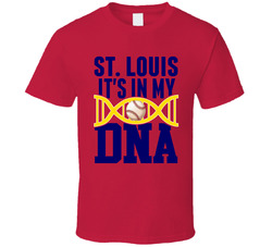 It's In My Dna St. Louis Baseball Fan T Shirt