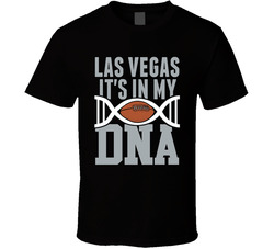 It's In My Dna Las Vegas Football Fan T Shirt