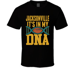 It's In My Dna Jacksonville Football Fan T Shirt