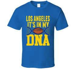It's In My Dna Los Angeles R Football Fan T Shirt