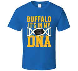 It's In My Dna Buffalo Hockey Fan T Shirt