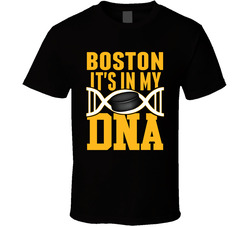 It's In My Dna Boston Hockey Fan T Shirt