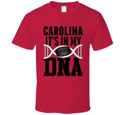 It's In My Dna Carolina Hockey Fan T Shirt