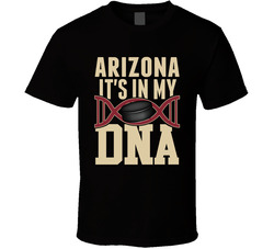 It's In My Dna Arizona Hockey Fan T Shirt