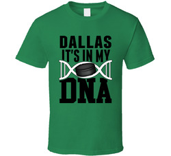 It's In My Dna Dallas Hockey Fan T Shirt
