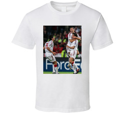 Hernan Crespo Kaka And Andriy Shevchenko Ac Milan Iconic Trio Fan T Shirt