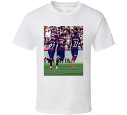 Lamine Yamal Robert Lewandowski And Raphinha Fc Barcelona Iconic Trio Fan T Shirt