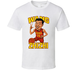 Wang Zhizhi Caricature Fan T Shirt