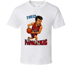 Theo Papaloukas Caricature Fan T Shirt