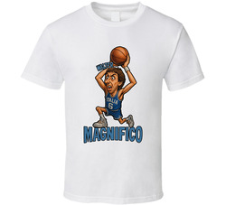 Walter Magnifico Caricature Fan T Shirt