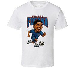 Wesley Fofana Caricature Fan T Shirt