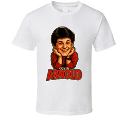 Kevin Arnold The Wonder Years Tv Series Caricature Fan T Shirt