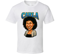 Carla Tortelli Cheers Tv Series Caricature Fan T Shirt