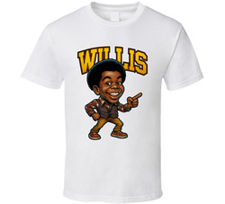 Willis Jackson Diff'rent Strokes Tv Series Caricature Fan T Shirt