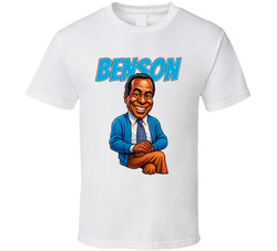 Benson Dubois Benson Tv Series Caricature Fan T Shirt