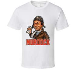 Murdock The A Team Tv Series Caricature Fan T Shirt